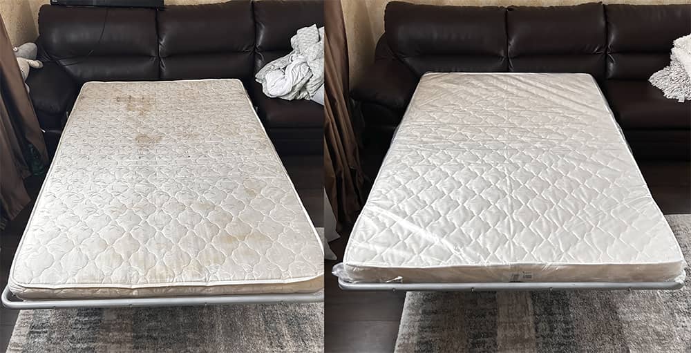 Новый матрас на седафлес