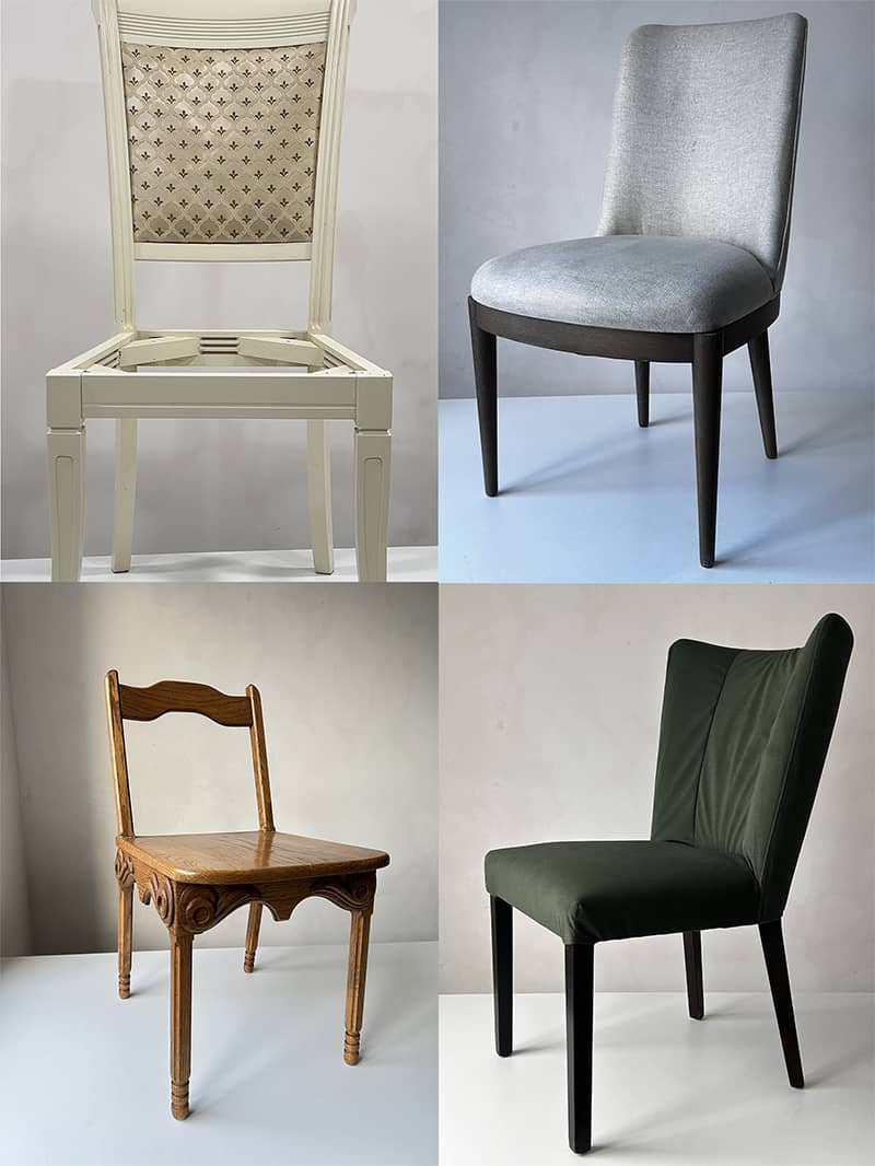 Приклад відреставрованих стільців